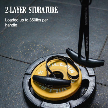 2Pcs Ergonomic Non - Slip Gym Grip Aid - Fitness Freak