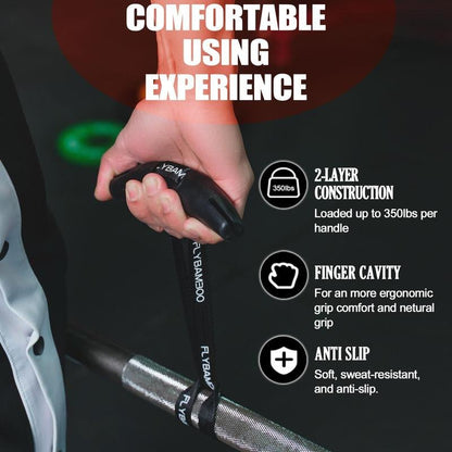 2Pcs Ergonomic Non - Slip Gym Grip Aid - Fitness Freak