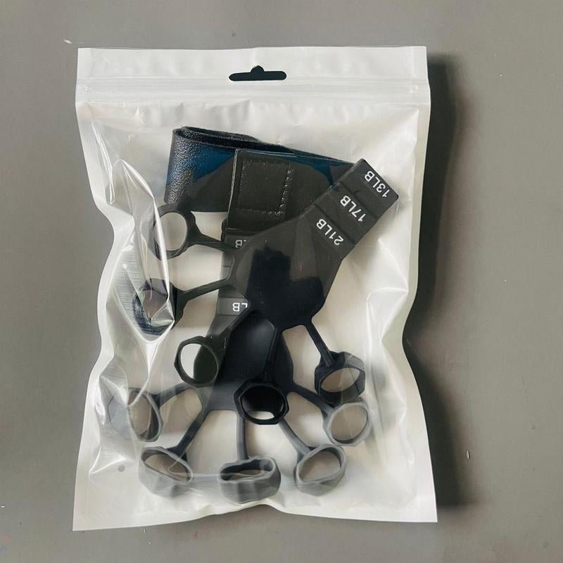 5 - Finger Silicone Grip Strengthener Set - Fitness Freak