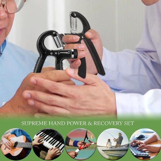 5 - Piece Hand Grip Kit for Forearm Exercises - Fitness Freak