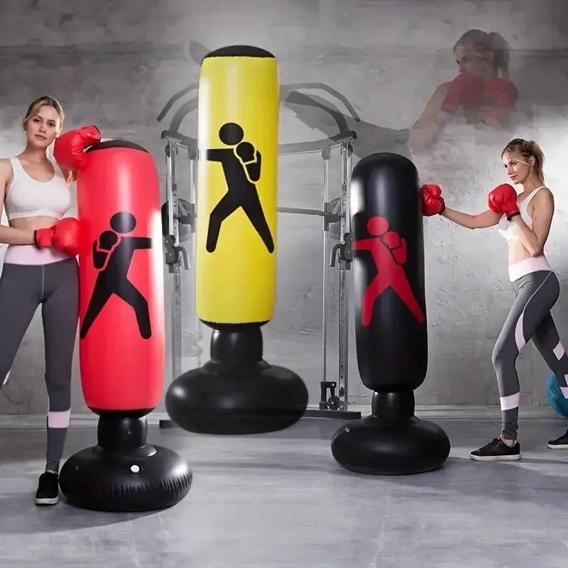 Durable Home Boxing Bag with Non - Slip Base - Fitness Freak