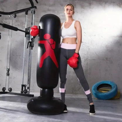 Durable Home Boxing Bag with Non - Slip Base - Fitness Freak