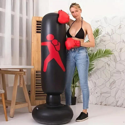 Durable Home Boxing Bag with Non - Slip Base - Fitness Freak
