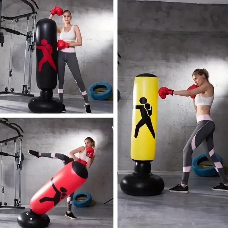 Durable Home Boxing Bag with Non - Slip Base - Fitness Freak