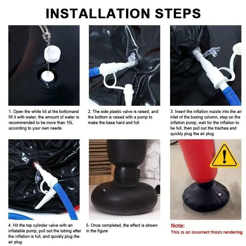 Durable Home Boxing Bag with Non - Slip Base - Fitness Freak