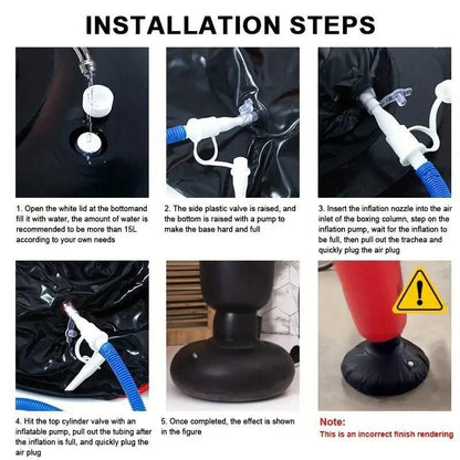 Durable Home Boxing Bag with Non - Slip Base - Fitness Freak