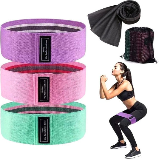 Elastic Cloth Expander Resistance Band - Fitness Freak