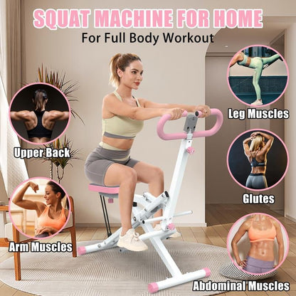 Foldable Squat Rodeo Core Exercise Machine - Fitness Freak