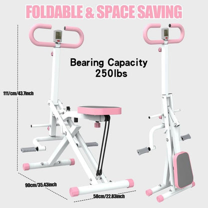 Foldable Squat Rodeo Core Exercise Machine - Fitness Freak