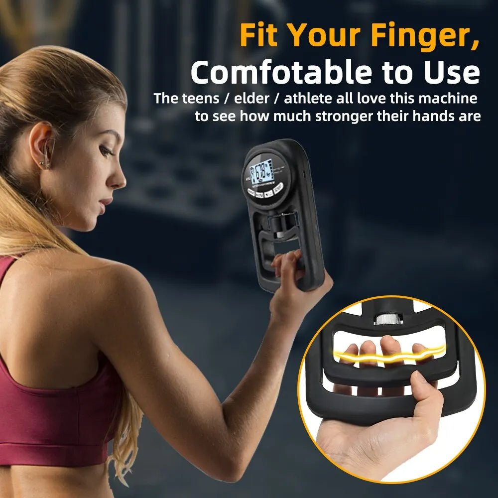 Hand Dynamometer Grip Strength Trainer - Electronic Hand Grip - Fitness Freak