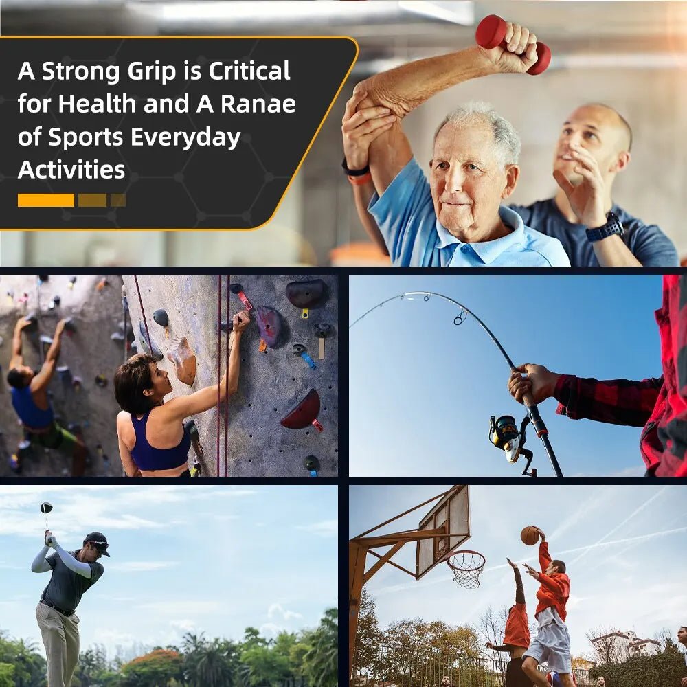 Hand Dynamometer Grip Strength Trainer - Electronic Hand Grip - Fitness Freak