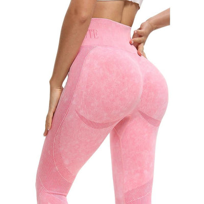 High Waist Knitted Butt - Lifting Yoga Pants - Fitness Freak