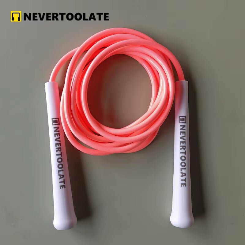 NeverTooLate™ ProSpeed Jump Rope – Lightweight, Durable &amp; Fast - Fitness Freak