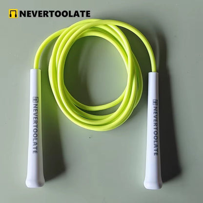 NeverTooLate™ ProSpeed Jump Rope – Lightweight, Durable &amp; Fast - Fitness Freak
