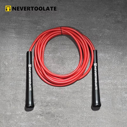 NeverTooLate™ ProSpeed Jump Rope – Lightweight, Durable &amp; Fast - Fitness Freak