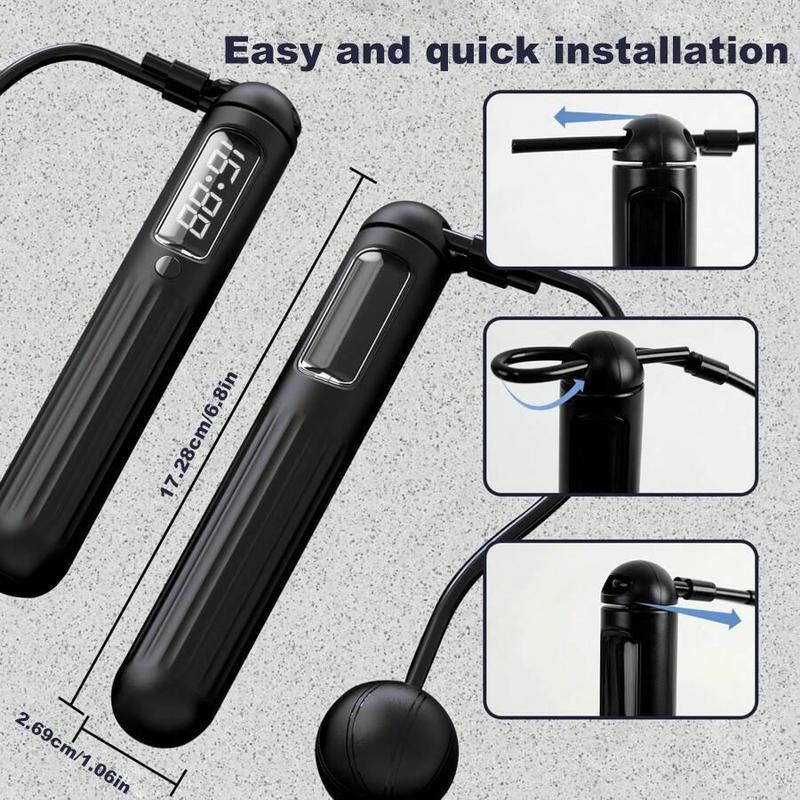 Rechargeable Smart Jump Rope - Fitness Freak
