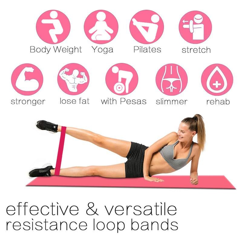 Resistance Loop Exercise Bands - Fitness Freak