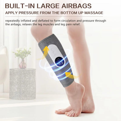 ReviveLeg™ – Portable Leg Massager with Compression and Heat for Ultimate Relaxation - Fitness Freak