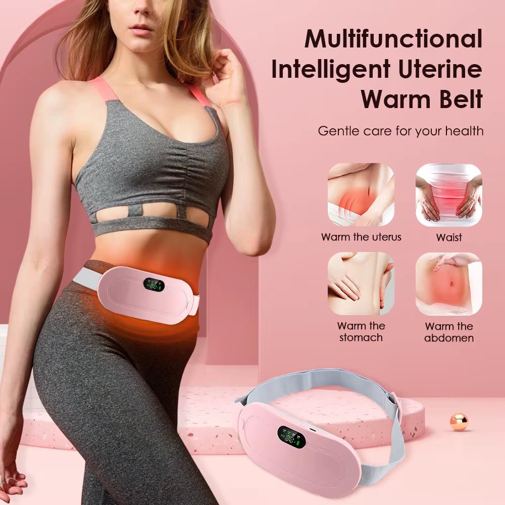 Smart Heating Belt for Menstrual Relief and Full Abdominal Comfort - Fitness Freak