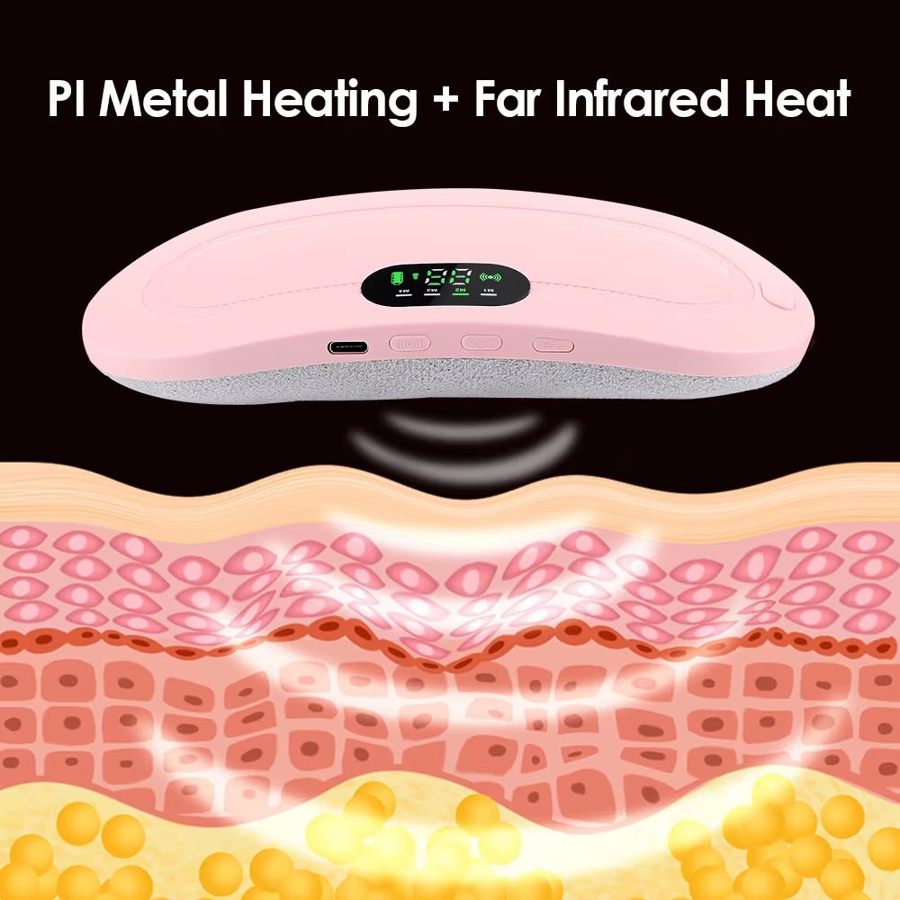 Smart Heating Belt for Menstrual Relief and Full Abdominal Comfort - Fitness Freak