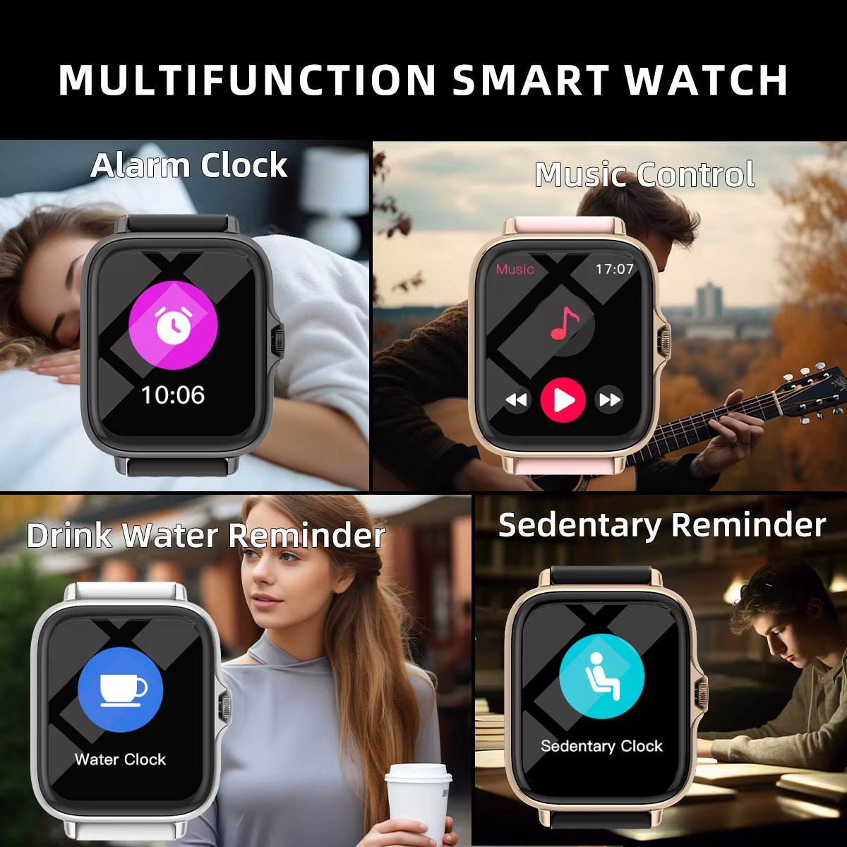 SmartSync Pro™ – Next - Gen Bluetooth Smartwatch for Daily Health &amp; Call - Fitness Freak
