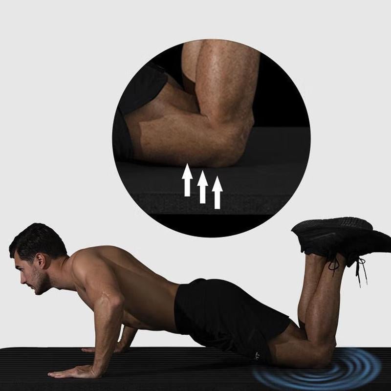 Solid Color Non - Slip Pilates Mat - Fitness Freak