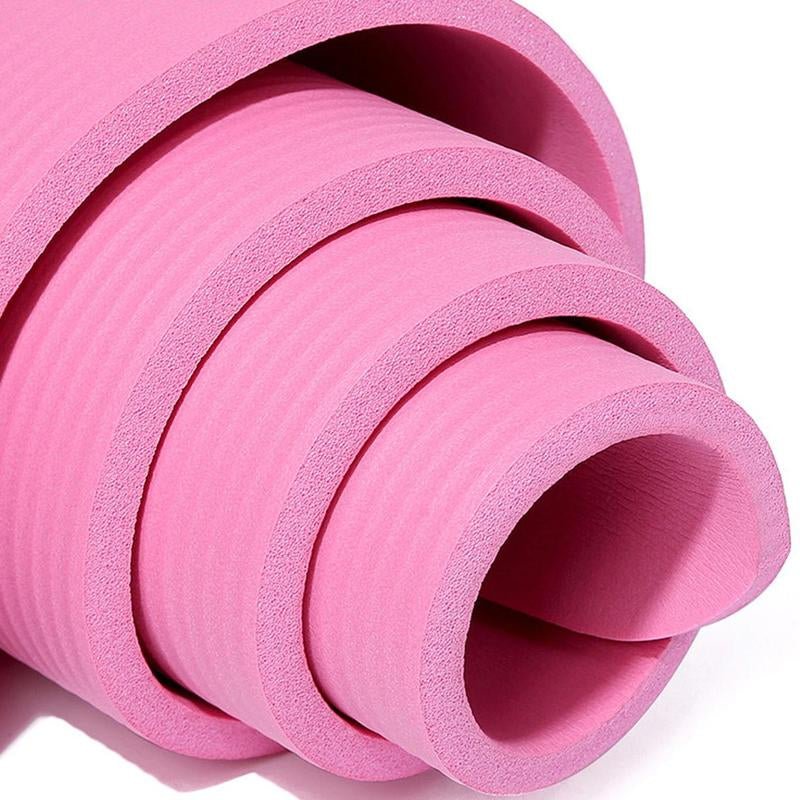 Solid Color Non - Slip Pilates Mat - Fitness Freak