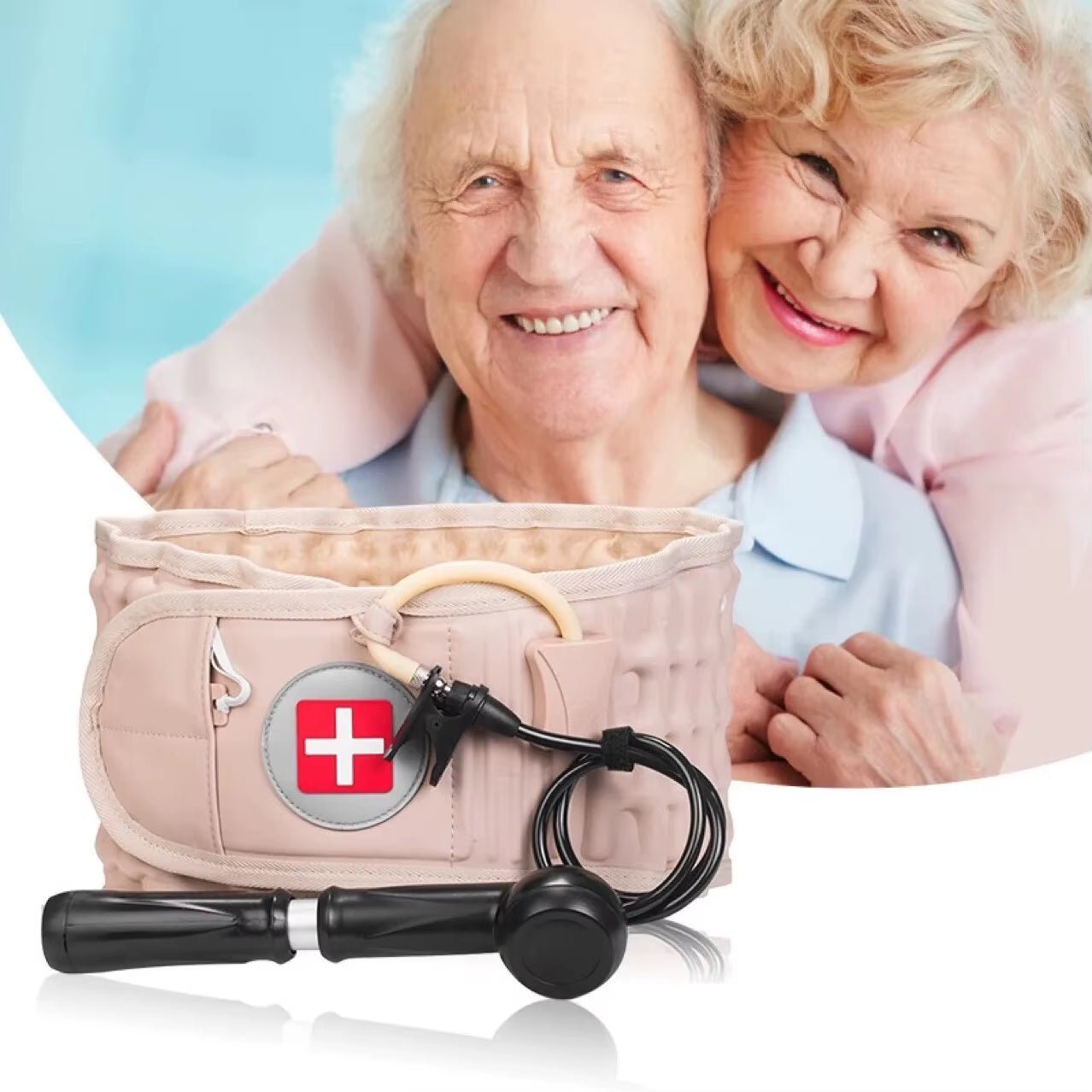 SpineAir Pro™ Inflatable Back Support Belt – Instant Relief, Total Support - Fitness Freak