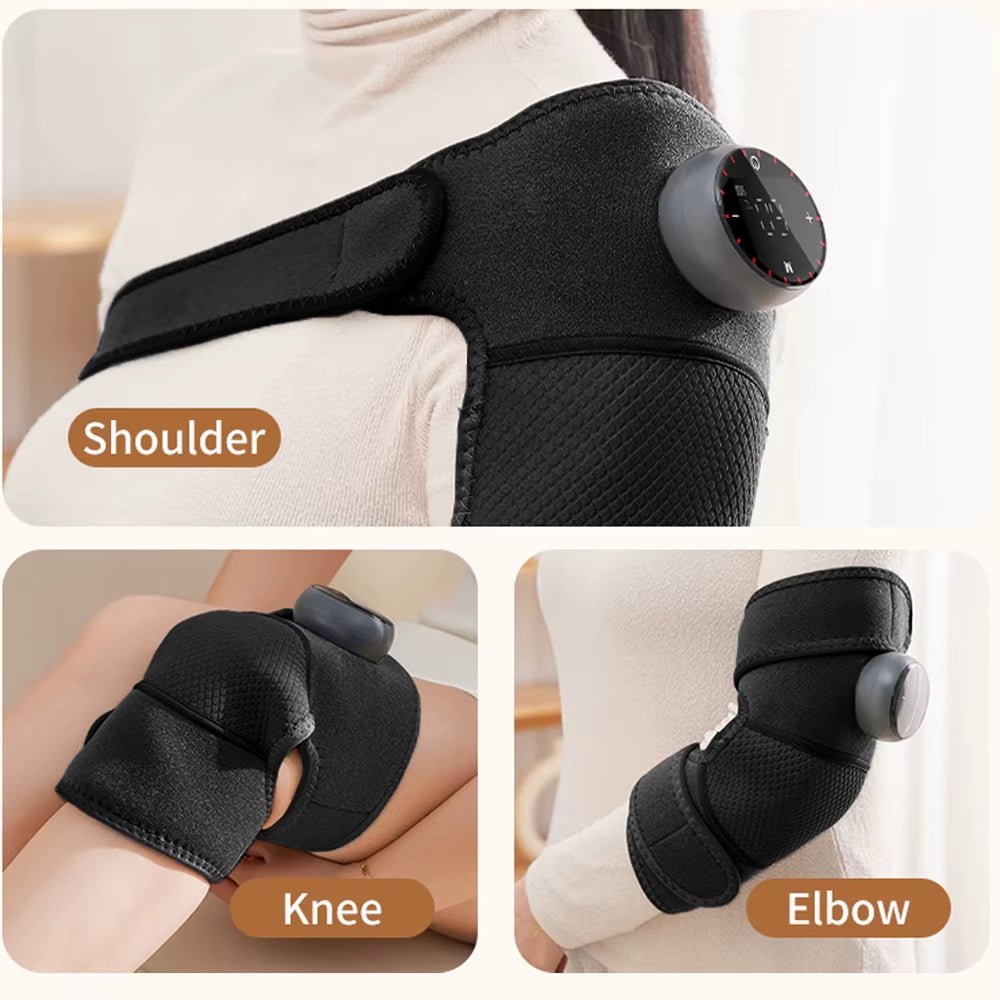 ThermaRelief™ – Electric Heated Shoulder & Knee Massager - Fitness Freak