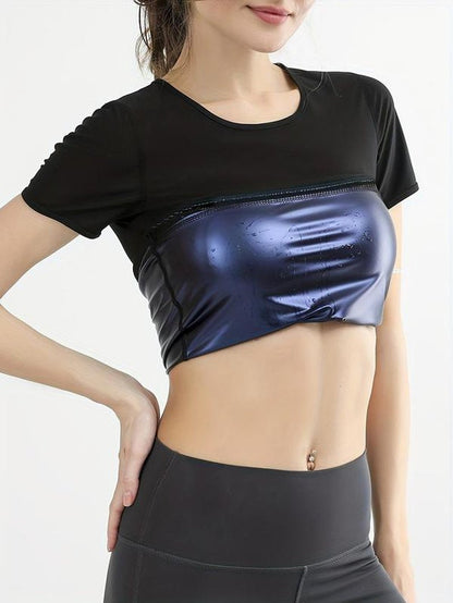 Tight Fit Sauna Sweat Workout Top - Fitness Freak