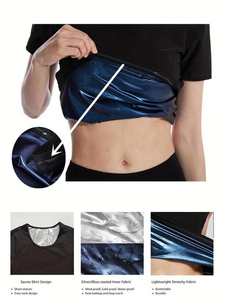 Tight Fit Sauna Sweat Workout Top - Fitness Freak