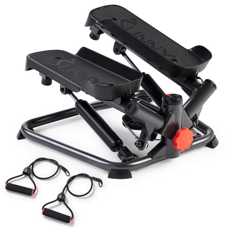 Twist Stair Steppers with Resistance Bands - Fitness Freak