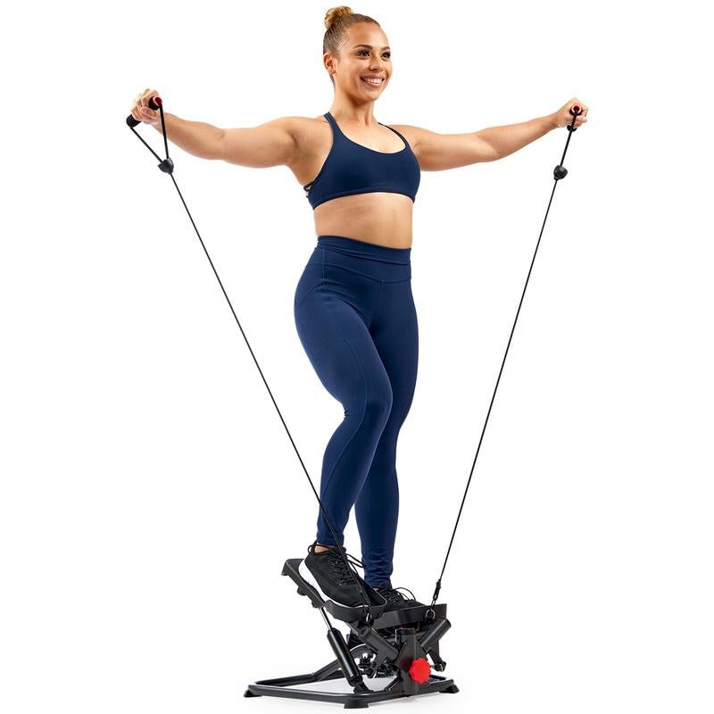 Twist Stair Steppers with Resistance Bands - Fitness Freak